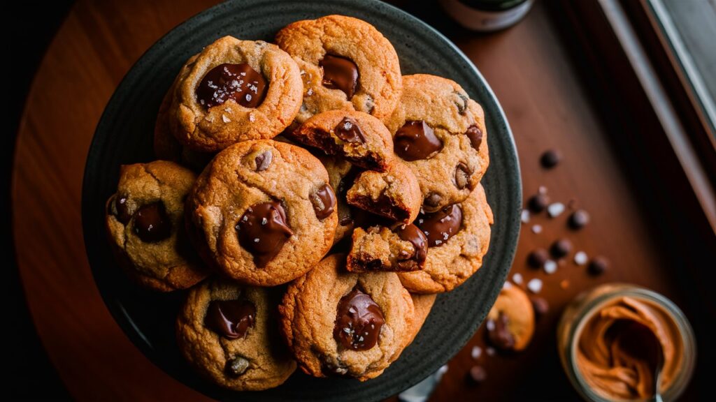  peanut butter chocolate chip cookies