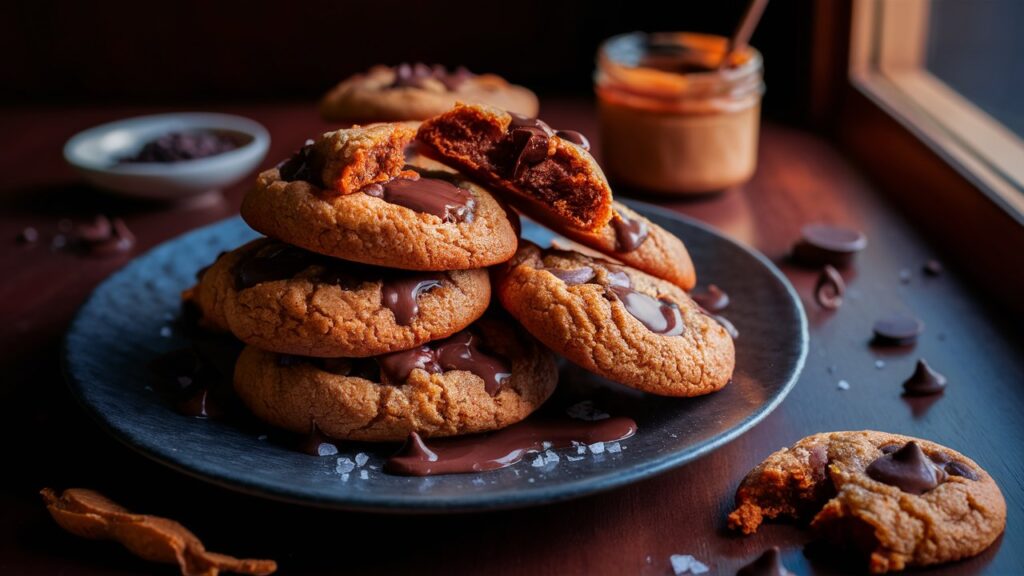  peanut butter chocolate chip cookies